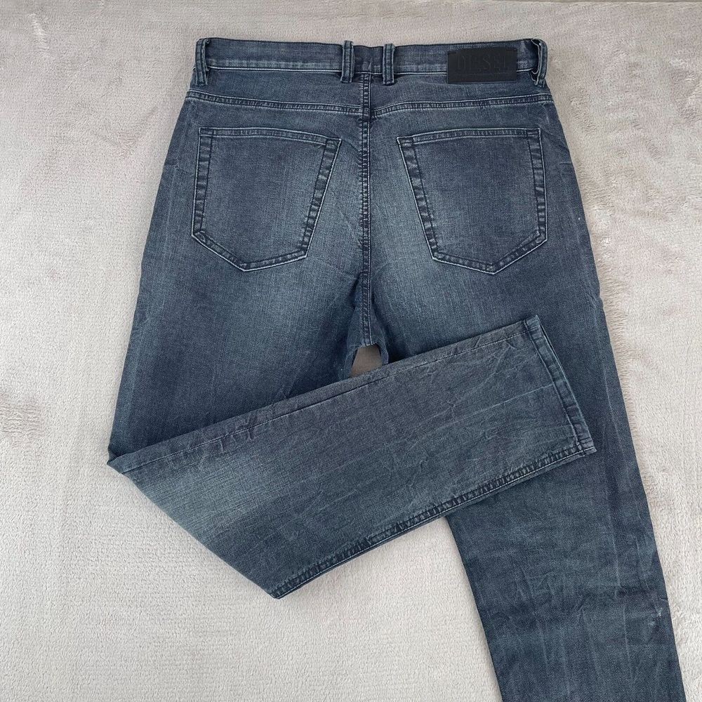 Diesel D Vider CB NE Jeans Men 30 (Fits 32x27) Charcoal Denim Sweatpants Grunge